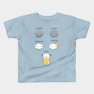 Weather Forecast Kids T-Shirt